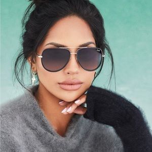 Quay All In Aviator Sunglasses